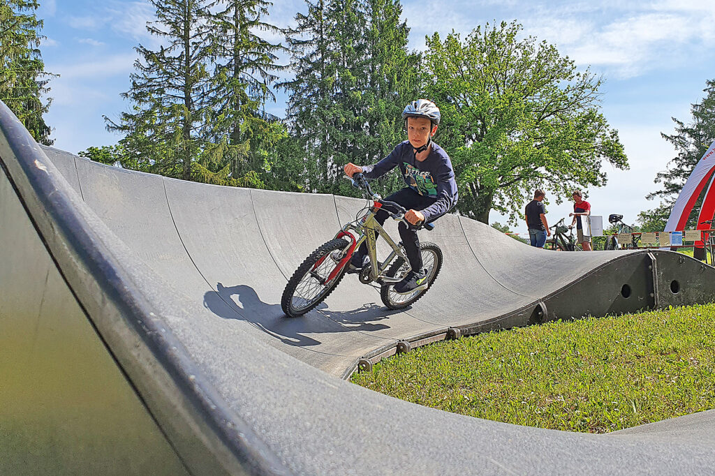 Pumptrackbahn vom 12.-19. Juni in Velden