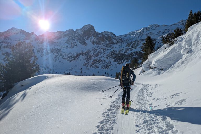 Zustieg zwischen Zufall und Martellhütte 2